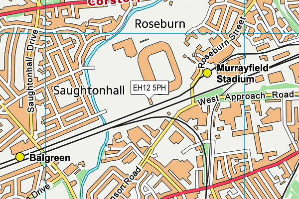 EH12 5PH map - OS VectorMap District (Ordnance Survey) EH12 5PH map - OS VectorMap District (Ordnance Survey)