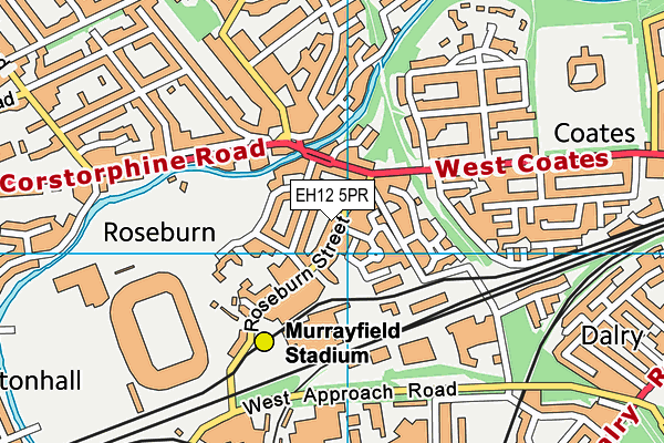 EH12 5PR map - OS VectorMap District (Ordnance Survey) EH12 5PR map - OS VectorMap District (Ordnance Survey)