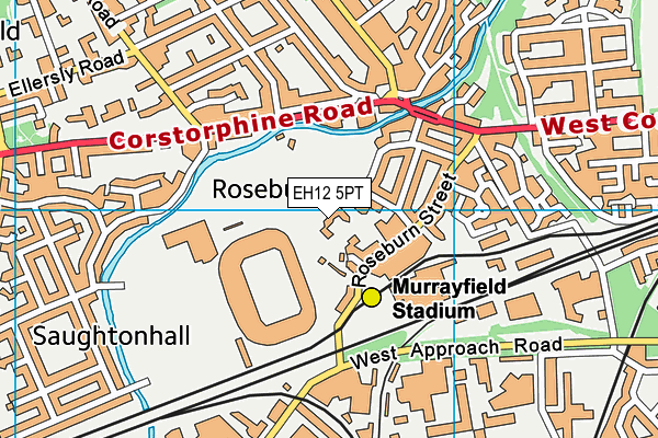 EH12 5PT map - OS VectorMap District (Ordnance Survey) EH12 5PT map - OS VectorMap District (Ordnance Survey)