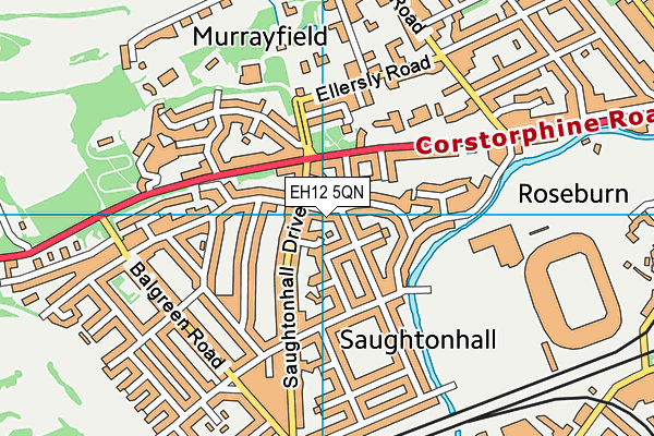 EH12 5QN map - OS VectorMap District (Ordnance Survey) EH12 5QN map - OS VectorMap District (Ordnance Survey)