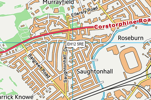 EH12 5RE map - OS VectorMap District (Ordnance Survey) EH12 5RE map - OS VectorMap District (Ordnance Survey)