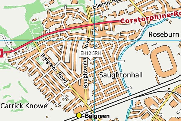 EH12 5RH map - OS VectorMap District (Ordnance Survey) EH12 5RH map - OS VectorMap District (Ordnance Survey)