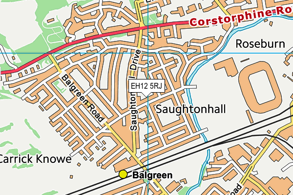 EH12 5RJ map - OS VectorMap District (Ordnance Survey) EH12 5RJ map - OS VectorMap District (Ordnance Survey)