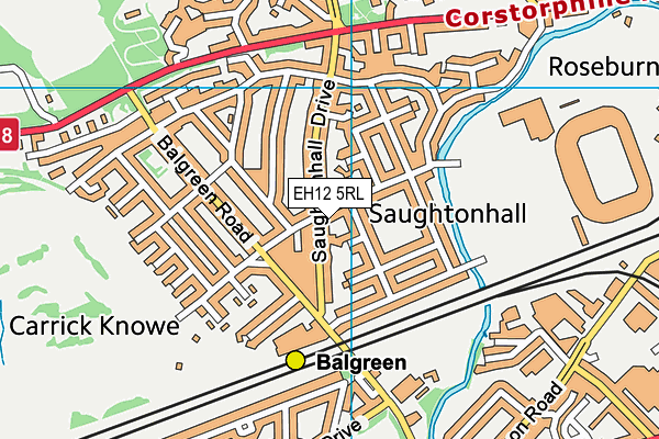 EH12 5RL map - OS VectorMap District (Ordnance Survey) EH12 5RL map - OS VectorMap District (Ordnance Survey)