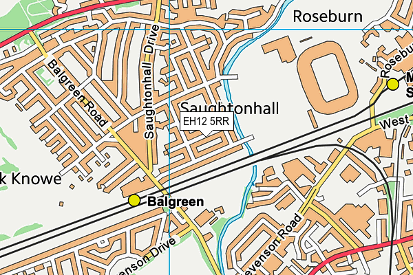 EH12 5RR map - OS VectorMap District (Ordnance Survey) EH12 5RR map - OS VectorMap District (Ordnance Survey)