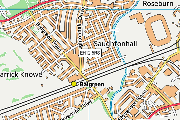 EH12 5RS map - OS VectorMap District (Ordnance Survey) EH12 5RS map - OS VectorMap District (Ordnance Survey)