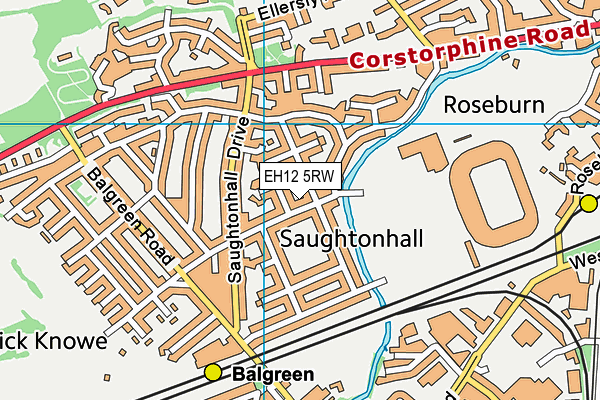 EH12 5RW map - OS VectorMap District (Ordnance Survey) EH12 5RW map - OS VectorMap District (Ordnance Survey)
