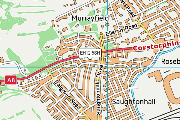 EH12 5SH map - OS VectorMap District (Ordnance Survey) EH12 5SH map - OS VectorMap District (Ordnance Survey)