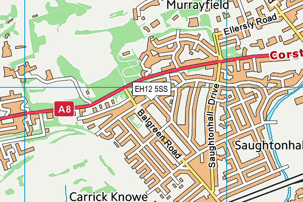 EH12 5SS map - OS VectorMap District (Ordnance Survey) EH12 5SS map - OS VectorMap District (Ordnance Survey)