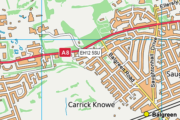 EH12 5SU map - OS VectorMap District (Ordnance Survey) EH12 5SU map - OS VectorMap District (Ordnance Survey)