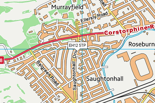 EH12 5TP map - OS VectorMap District (Ordnance Survey) EH12 5TP map - OS VectorMap District (Ordnance Survey)