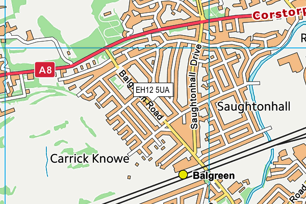 EH12 5UA map - OS VectorMap District (Ordnance Survey) EH12 5UA map - OS VectorMap District (Ordnance Survey)