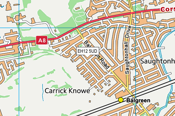 EH12 5UD map - OS VectorMap District (Ordnance Survey) EH12 5UD map - OS VectorMap District (Ordnance Survey)