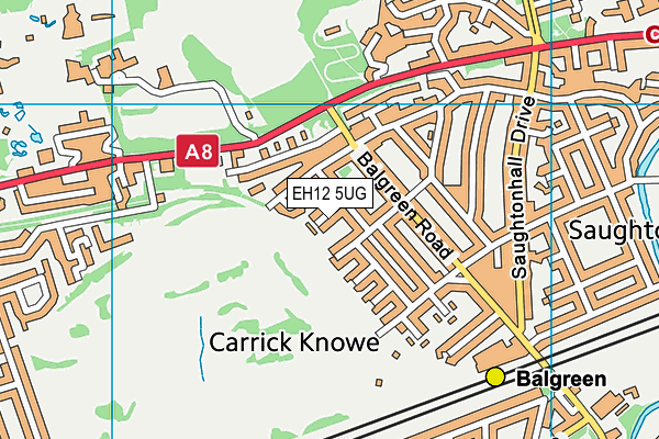 EH12 5UG map - OS VectorMap District (Ordnance Survey) EH12 5UG map - OS VectorMap District (Ordnance Survey)
