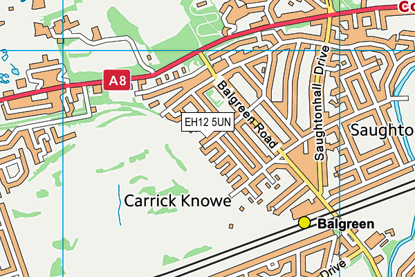 EH12 5UN map - OS VectorMap District (Ordnance Survey) EH12 5UN map - OS VectorMap District (Ordnance Survey)