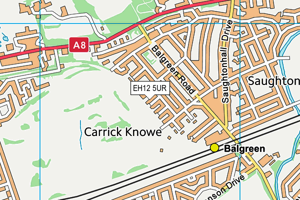 EH12 5UR map - OS VectorMap District (Ordnance Survey) EH12 5UR map - OS VectorMap District (Ordnance Survey)