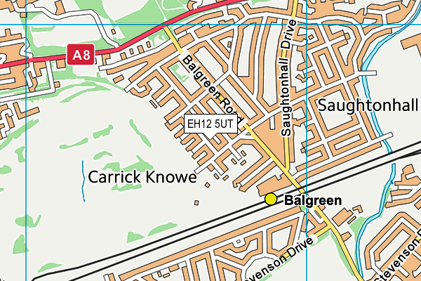 EH12 5UT map - OS VectorMap District (Ordnance Survey) EH12 5UT map - OS VectorMap District (Ordnance Survey)