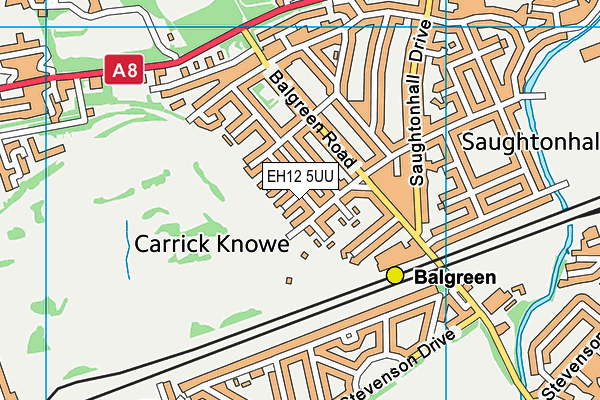 EH12 5UU map - OS VectorMap District (Ordnance Survey) EH12 5UU map - OS VectorMap District (Ordnance Survey)