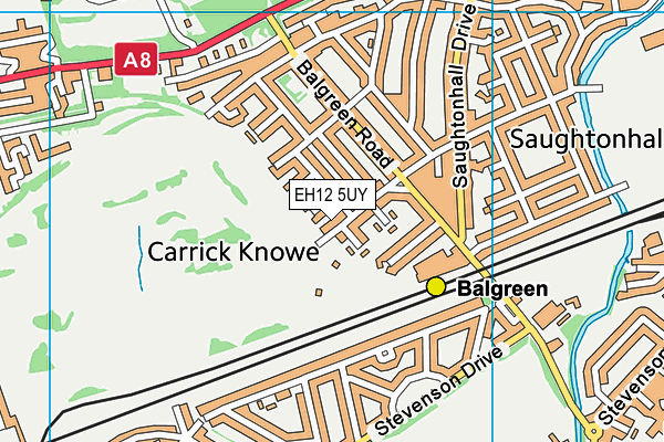 EH12 5UY map - OS VectorMap District (Ordnance Survey) EH12 5UY map - OS VectorMap District (Ordnance Survey)