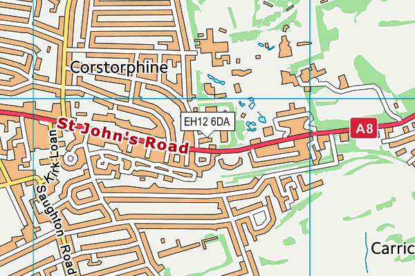 EH12 6DA map - OS VectorMap District (Ordnance Survey) EH12 6DA map - OS VectorMap District (Ordnance Survey)