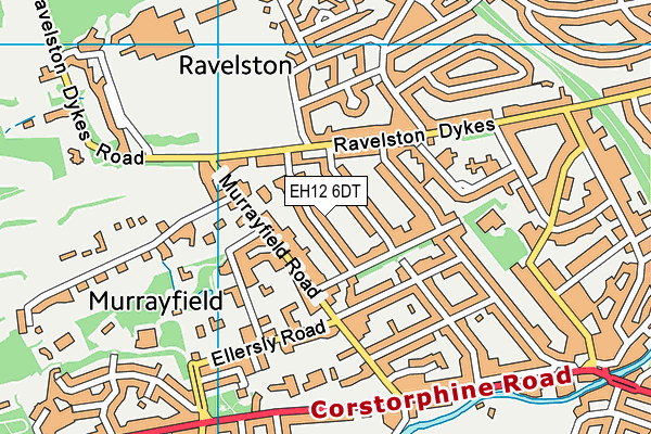EH12 6DT map - OS VectorMap District (Ordnance Survey) EH12 6DT map - OS VectorMap District (Ordnance Survey)