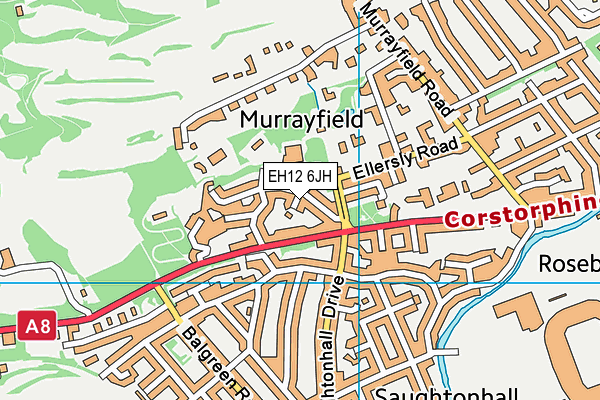 EH12 6JH map - OS VectorMap District (Ordnance Survey) EH12 6JH map - OS VectorMap District (Ordnance Survey)