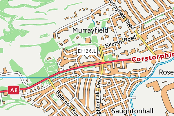 EH12 6JL map - OS VectorMap District (Ordnance Survey) EH12 6JL map - OS VectorMap District (Ordnance Survey)