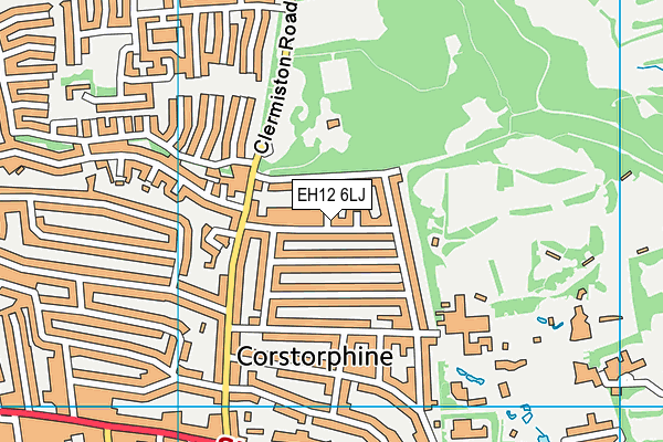 EH12 6LJ map - OS VectorMap District (Ordnance Survey) EH12 6LJ map - OS VectorMap District (Ordnance Survey)