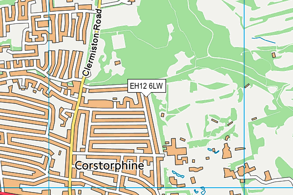 EH12 6LW map - OS VectorMap District (Ordnance Survey) EH12 6LW map - OS VectorMap District (Ordnance Survey)