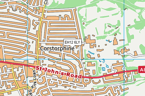 EH12 6LY map - OS VectorMap District (Ordnance Survey) EH12 6LY map - OS VectorMap District (Ordnance Survey)