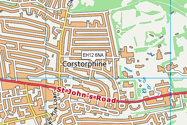 EH12 6NA map - OS VectorMap District (Ordnance Survey) EH12 6NA map - OS VectorMap District (Ordnance Survey)
