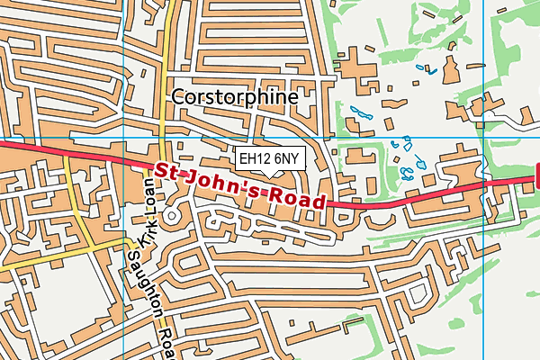 EH12 6NY map - OS VectorMap District (Ordnance Survey) EH12 6NY map - OS VectorMap District (Ordnance Survey)