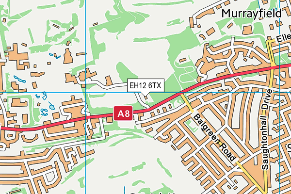 EH12 6TX map - OS VectorMap District (Ordnance Survey) EH12 6TX map - OS VectorMap District (Ordnance Survey)