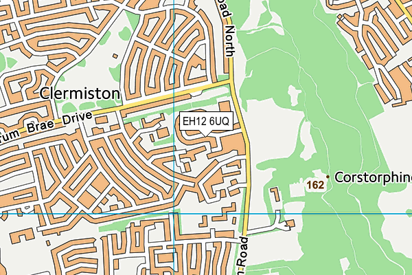 EH12 6UQ map - OS VectorMap District (Ordnance Survey) EH12 6UQ map - OS VectorMap District (Ordnance Survey)