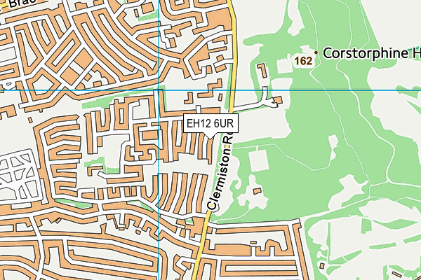 EH12 6UR map - OS VectorMap District (Ordnance Survey) EH12 6UR map - OS VectorMap District (Ordnance Survey)