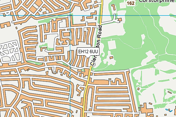 EH12 6UU map - OS VectorMap District (Ordnance Survey) EH12 6UU map - OS VectorMap District (Ordnance Survey)