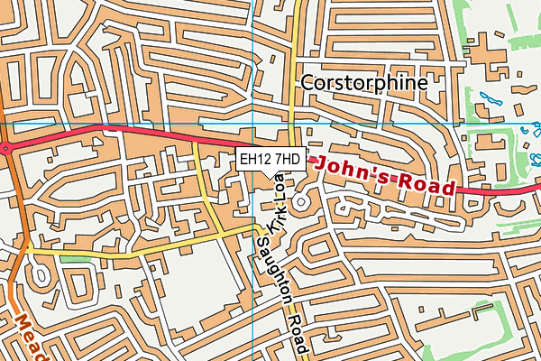 EH12 7HD map - OS VectorMap District (Ordnance Survey) EH12 7HD map - OS VectorMap District (Ordnance Survey)