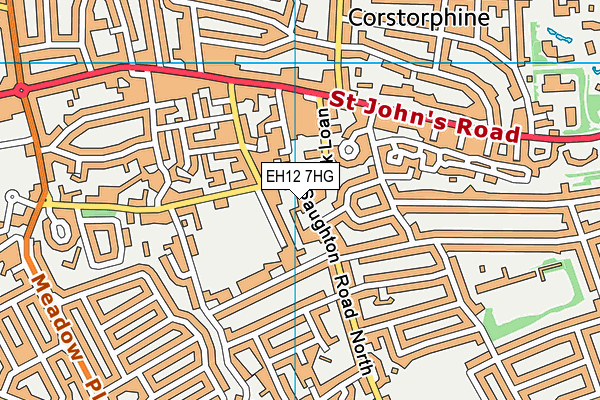EH12 7HG map - OS VectorMap District (Ordnance Survey) EH12 7HG map - OS VectorMap District (Ordnance Survey)