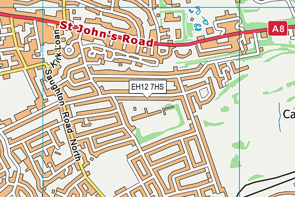 EH12 7HS map - OS VectorMap District (Ordnance Survey) EH12 7HS map - OS VectorMap District (Ordnance Survey)