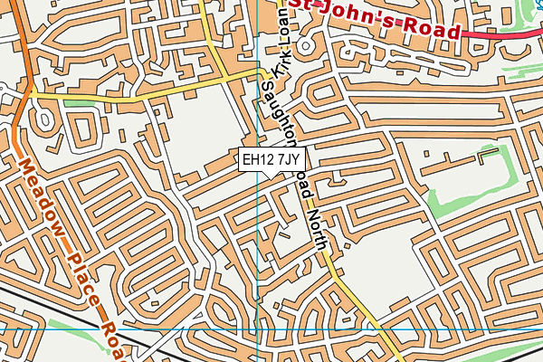 EH12 7JY map - OS VectorMap District (Ordnance Survey) EH12 7JY map - OS VectorMap District (Ordnance Survey)