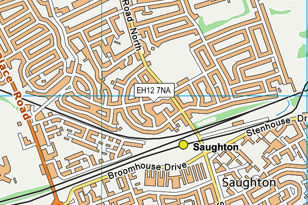 EH12 7NA map - OS VectorMap District (Ordnance Survey) EH12 7NA map - OS VectorMap District (Ordnance Survey)