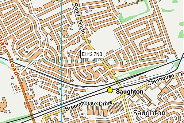 EH12 7NB map - OS VectorMap District (Ordnance Survey) EH12 7NB map - OS VectorMap District (Ordnance Survey)