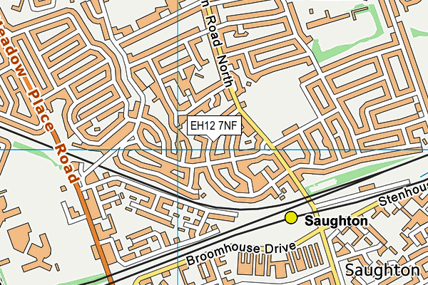 EH12 7NF map - OS VectorMap District (Ordnance Survey) EH12 7NF map - OS VectorMap District (Ordnance Survey)