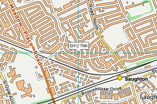 EH12 7NN map - OS VectorMap District (Ordnance Survey) EH12 7NN map - OS VectorMap District (Ordnance Survey)