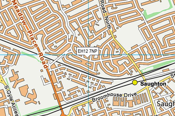 EH12 7NP map - OS VectorMap District (Ordnance Survey) EH12 7NP map - OS VectorMap District (Ordnance Survey)