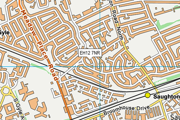 EH12 7NR map - OS VectorMap District (Ordnance Survey) EH12 7NR map - OS VectorMap District (Ordnance Survey)