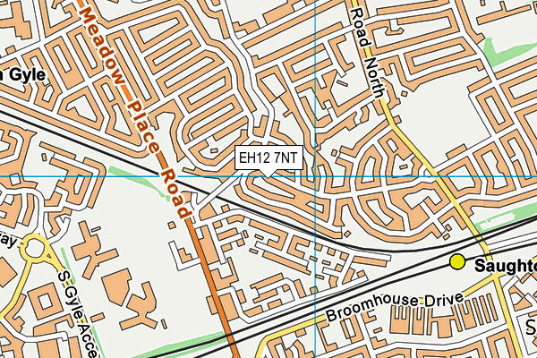 EH12 7NT map - OS VectorMap District (Ordnance Survey) EH12 7NT map - OS VectorMap District (Ordnance Survey)