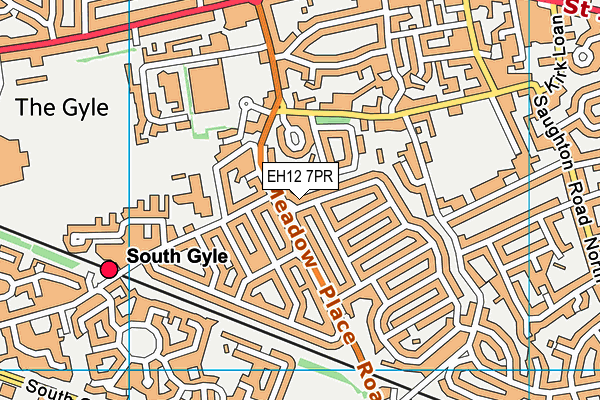 EH12 7PR map - OS VectorMap District (Ordnance Survey) EH12 7PR map - OS VectorMap District (Ordnance Survey)