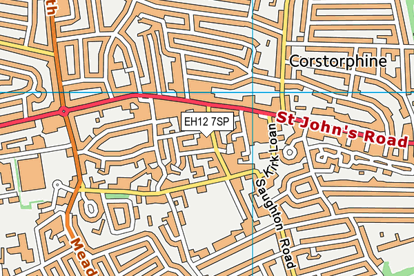 EH12 7SP map - OS VectorMap District (Ordnance Survey) EH12 7SP map - OS VectorMap District (Ordnance Survey)
