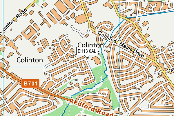 EH13 0AL map - OS VectorMap District (Ordnance Survey) EH13 0AL map - OS VectorMap District (Ordnance Survey)